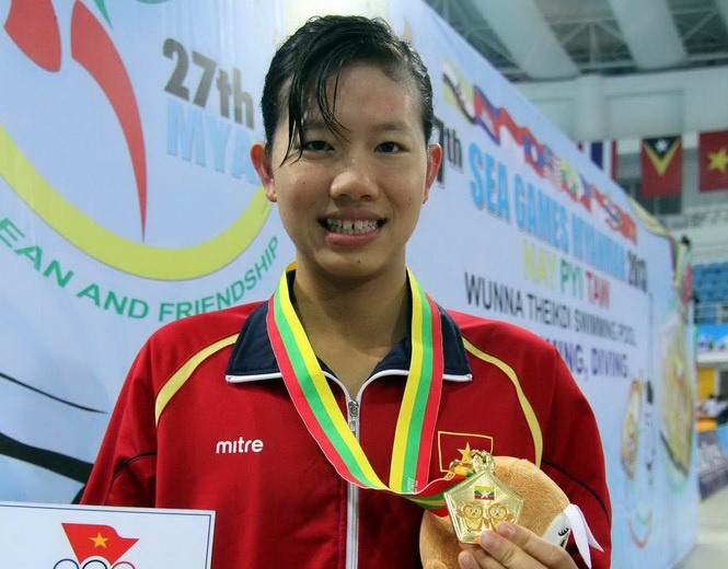 Anh Vien tai SEA Games 27 nam 2013. Anh: TL 