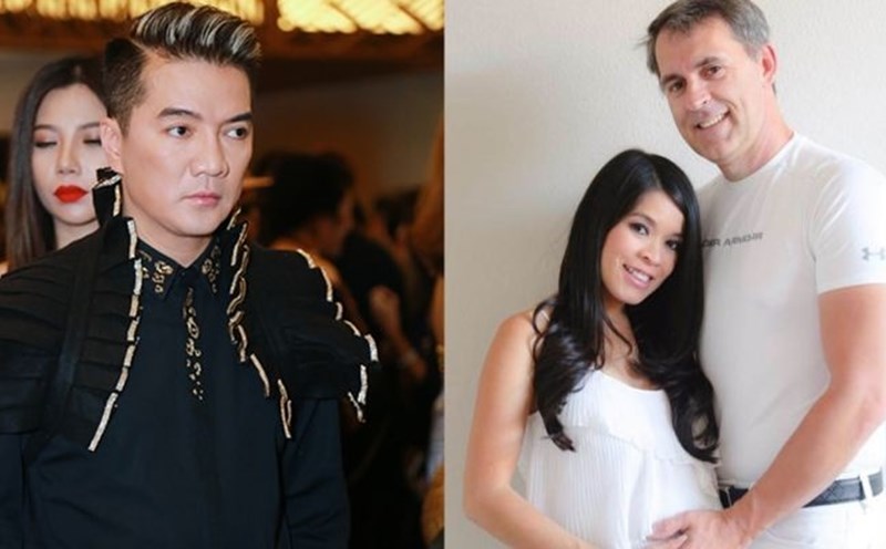 Bich Tuyen and her husband and singer Dam Vinh Hung. Photo: Provided by the character.