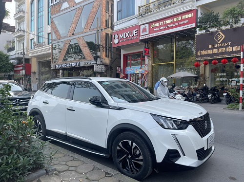 Self-drive car rental services attract customers during Tet. Photo: Minh Hanh