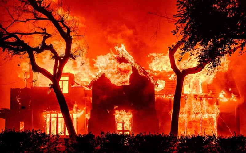 California wildfires have burned more than 40,000 acres. Photo: X/ California Wildfires