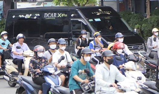 Kiểm định khí thải xe máy là nội dung mới trong luật. Ảnh: Xuyên Đông