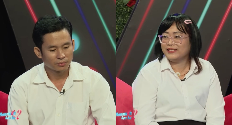 Couple at "You want to date". Photo: Producer.