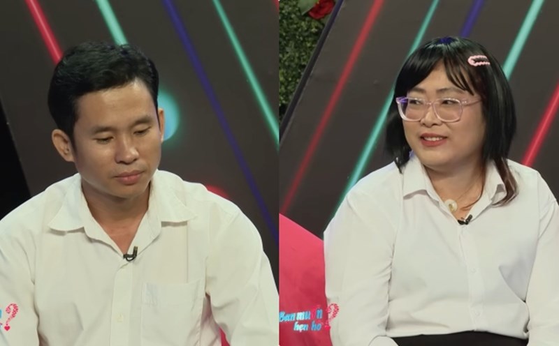 Couple at "You want to date". Photo: Producer.