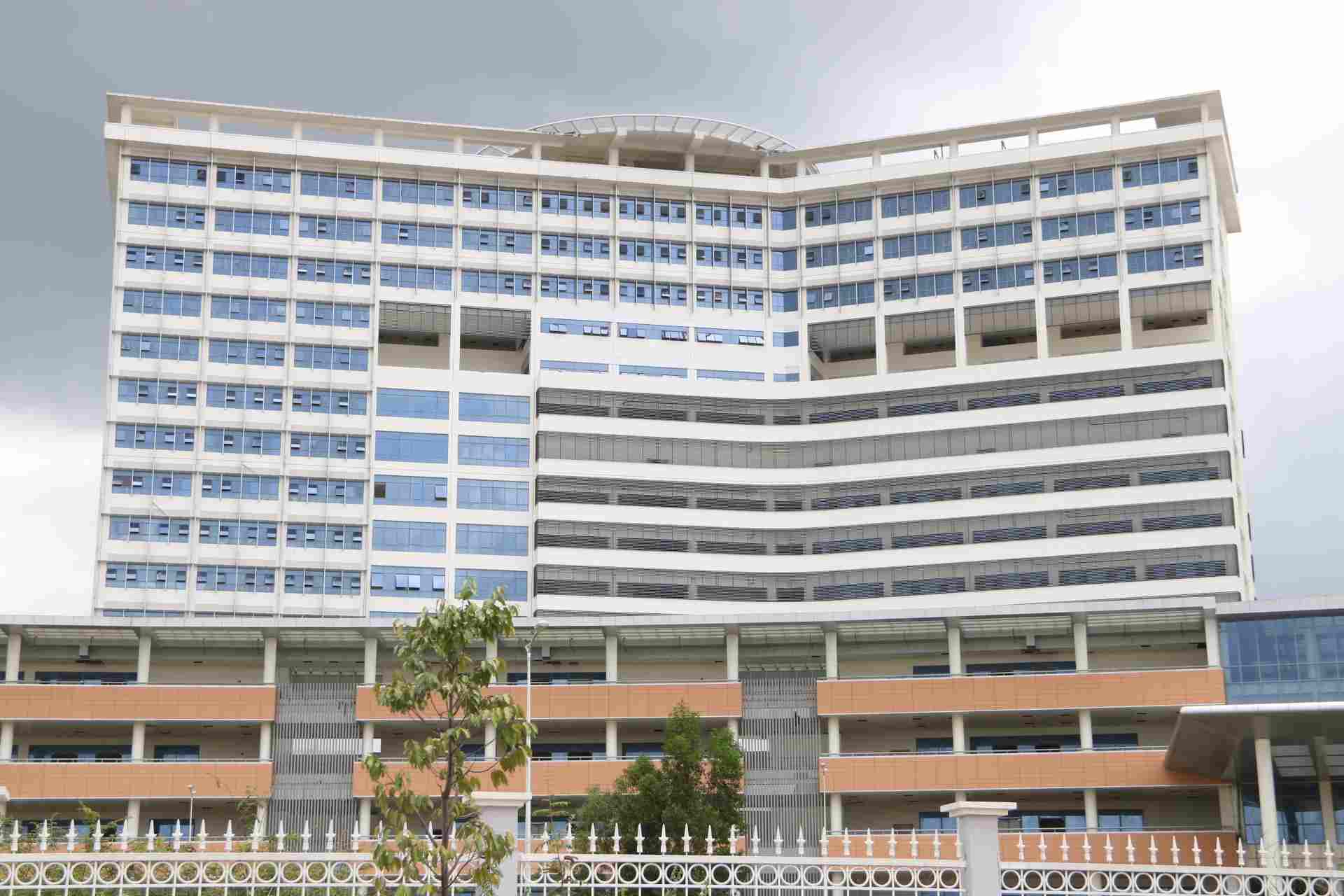 1,500-bed hospital project in Binh Duong. Photo: Dinh Trong