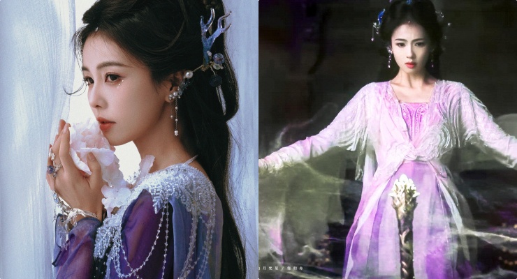 Bach Loc plays in "Bach Nguyet Phan Tinh". Photo: Producer.