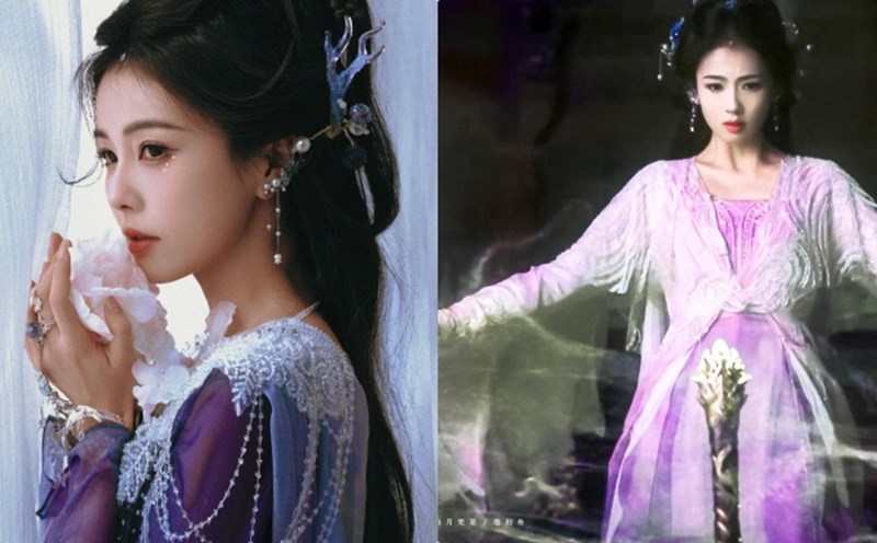 Bach Loc plays in "Bach Nguyet Phan Tinh". Photo: Producer.