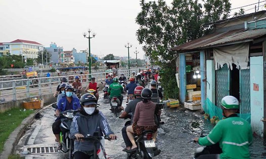 Khu vực Nam Bộ sắp có mưa, triều cường. Ảnh minh họa: Như Quỳnh