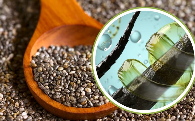 Chia seeds are good for hair. Graphics: Thanh Thanh