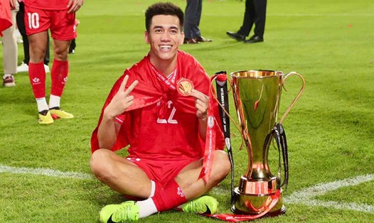 Tiến Linh đóng góp nhiều bàn thắng trong chiến tích vô địch ASEAN Cup 2024 của đội tuyển Việt Nam. Ảnh: Thanh Vũ