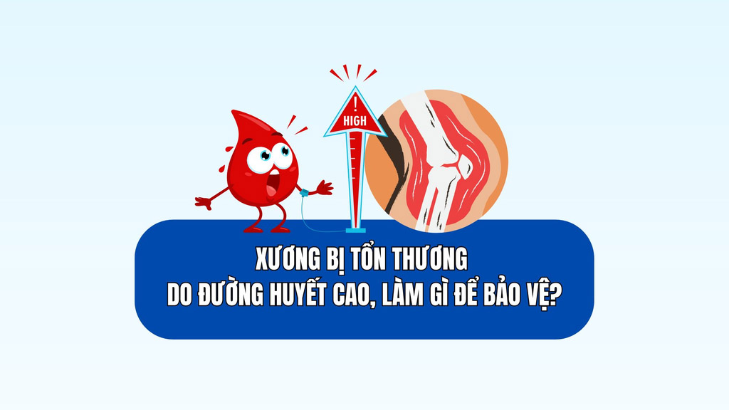 Bones damaged by high blood sugar, what to do to protect?