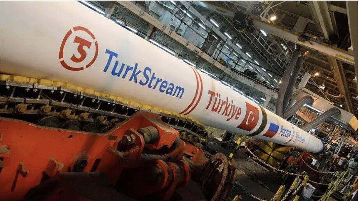 Duong ong dan khi TurkStream. Anh: TurkStream