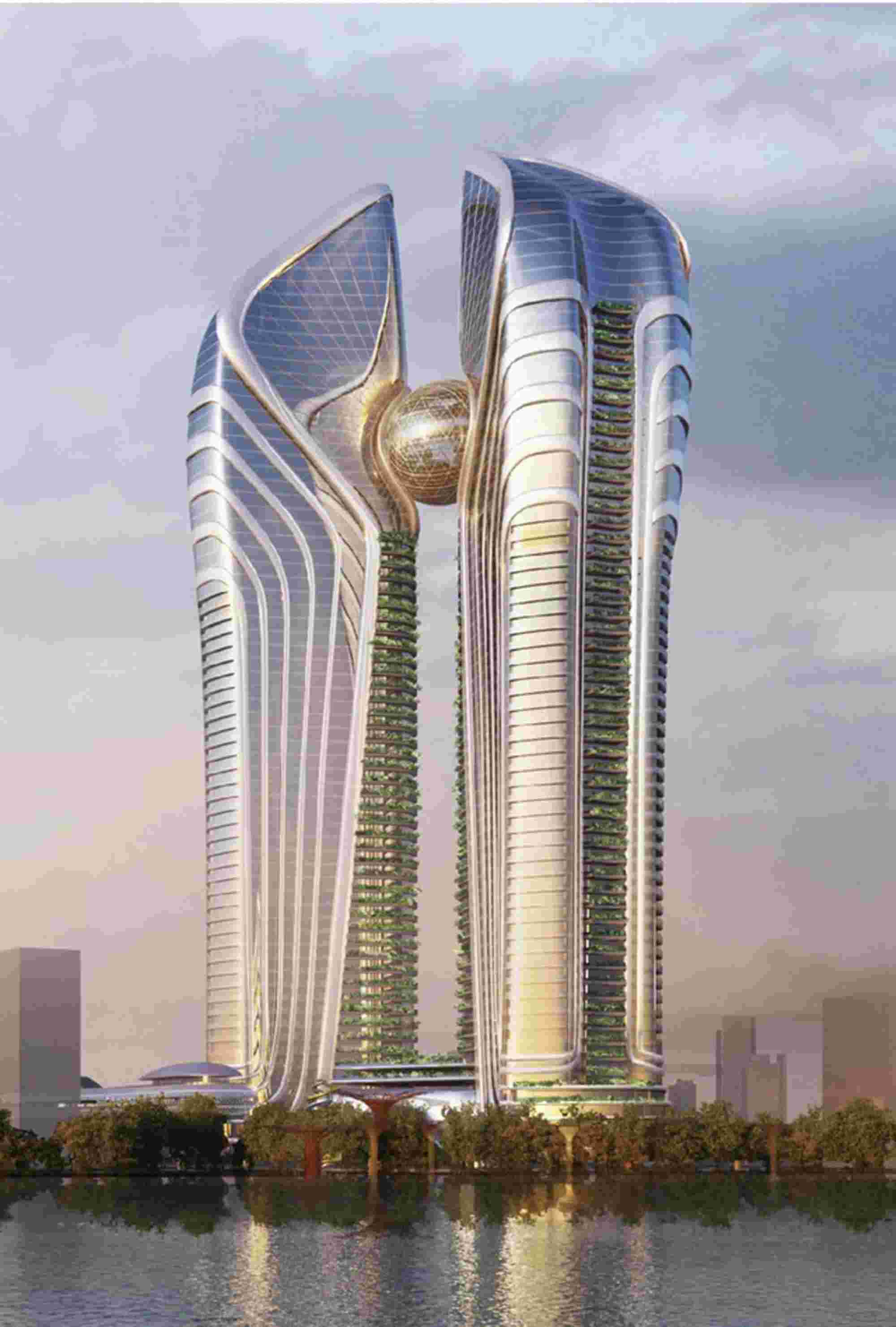 One of the perspectives of the Danang Gateways Financial Tower Project. Photo: Sakae Holding