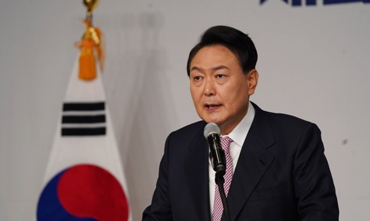 Hàn Quốc tổ chức phiên tòa đầu tiên luận tội Tổng thống Yoon Suk Yeol ngày 14.1. Ảnh: Xinhua