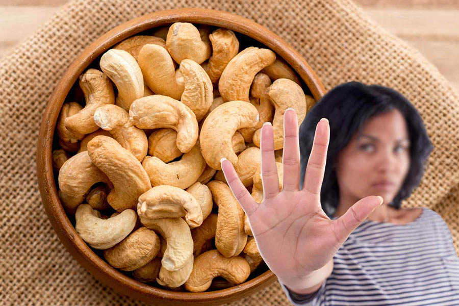 Cashews are delicious but not for some people