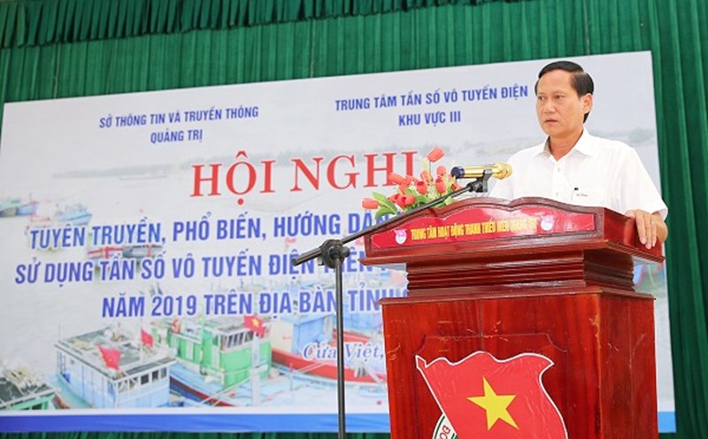 Mr. Nguyen Van Tuong - Director of the Department of Information and Communications of Quang Tri province - registered for early retirement. Photo: thiduakhenthuongvn.org.vn