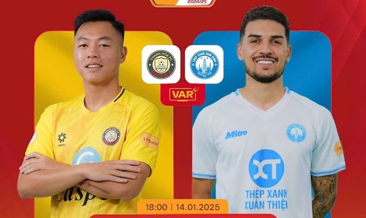 Thanh Hóa tiếp đón Nam Định trong trận đấu bù tại vòng 12 V.League 2024-2025. Ảnh: VPF