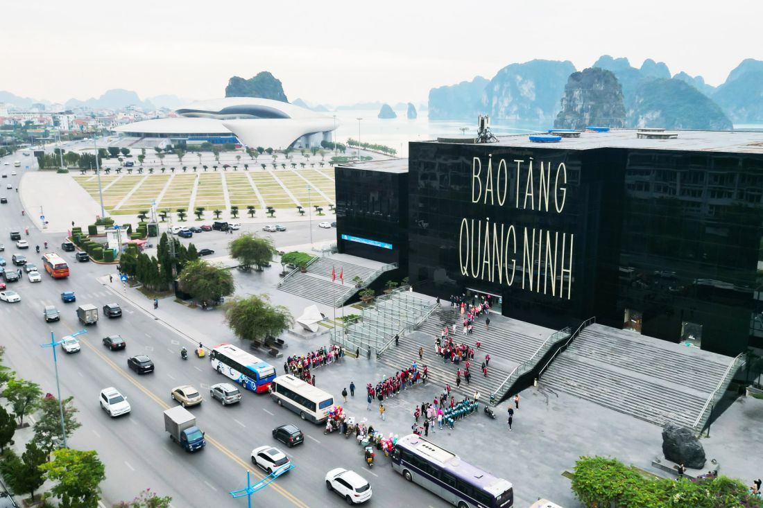 Panorama of Quang Ninh Museum. Photo: Quang Ninh Museum