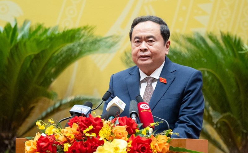 Member of the Politburo, Chairman of the National Assembly Tran Thanh Man. Photo: Quochoi.vn