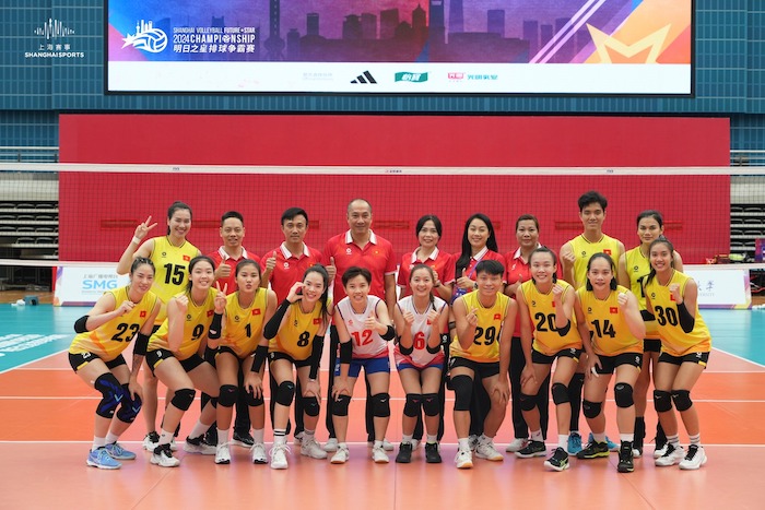 Vietnam women's volleyball team aims for many important goals in 2025. Photo: FSI