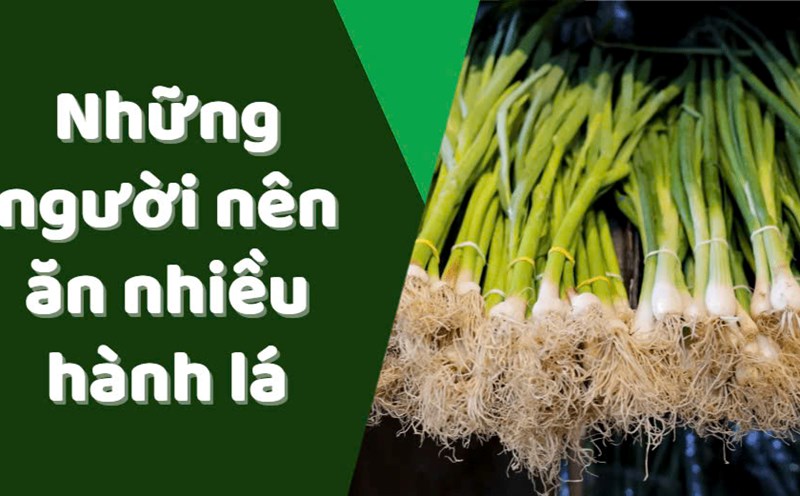 People who should eat a lot of green onions