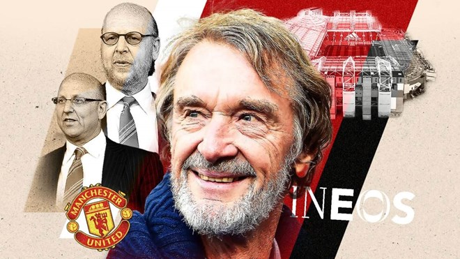 Sir Jim Ratcliffe được nhận định có tâm hơn rất nhiều so với nhà Glazer. Ảnh: The Times