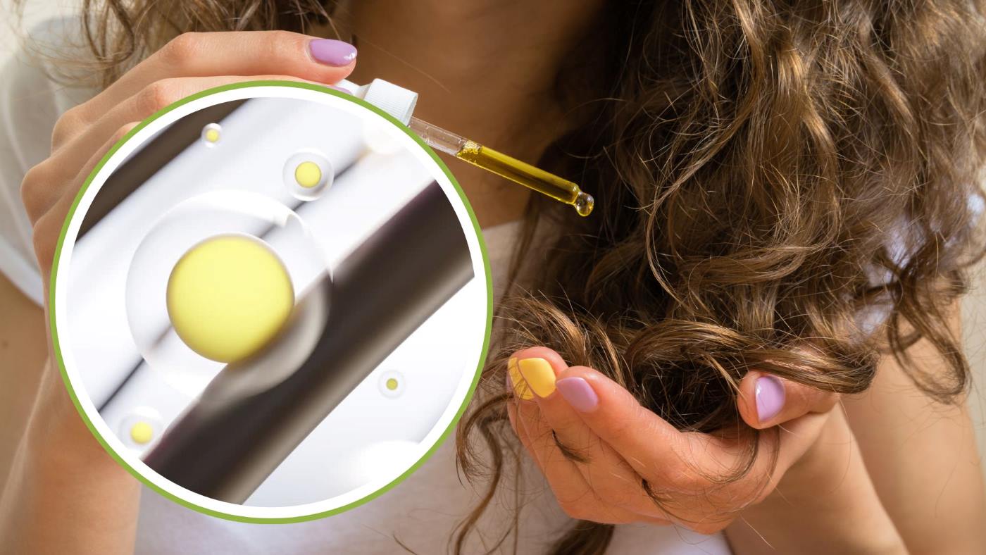 Hair conditioner helps lock in moisture, good for hair. Graphics: Thanh Thanh