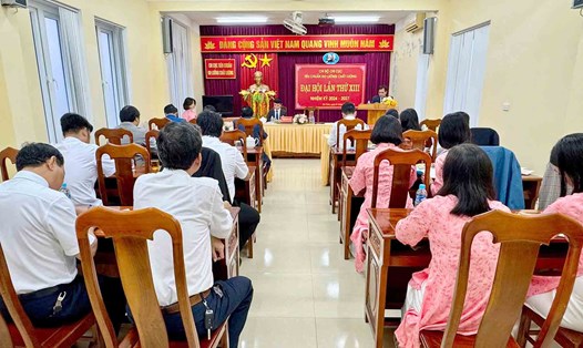 Chi cục Tiêu chuẩn đo lường chất lượng thuộc Sở KHCN Hà Tĩnh có cán bộ xin nghỉ hưu trước tuổi. Trong ảnh là Đại hội nhiệm kỳ 2024 - 2027 của Chi cục Tiêu chuẩn đo lường chất lượng. Ảnh: Hoàng Sinh