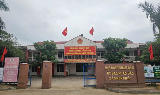 Chủ tịch UBND xã Nhơn Phúc (thị xã An Nhơn, tỉnh Bình Định) bị kỷ luật do vi phạm. Ảnh: Thanh Thanh