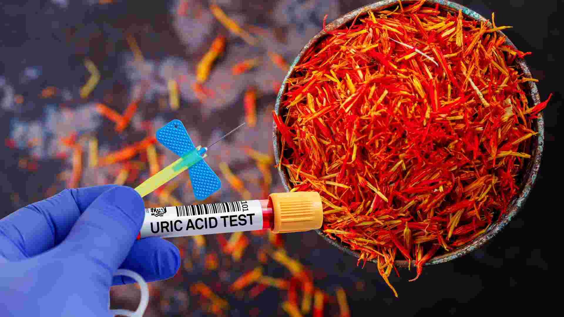 Saffron is beneficial for people with high uric acid. Graphics: Ha May