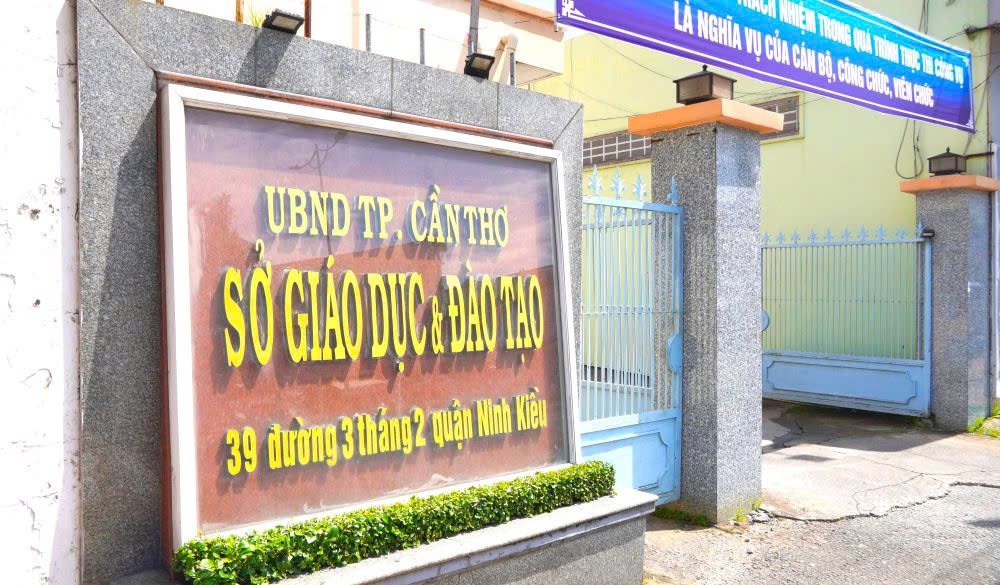 Can Tho City Department of Education and Training. Photo: Yen Phuong