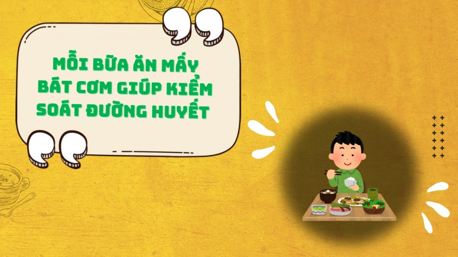 How many bowls of rice per meal helps control blood sugar