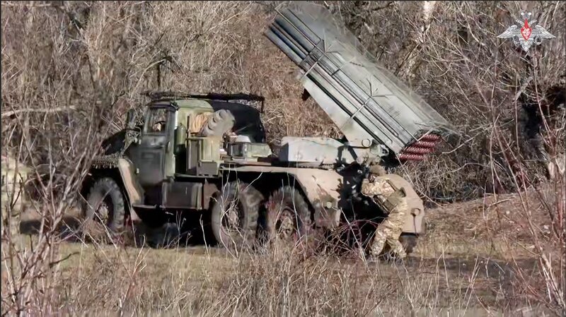 Russia's 50-year-old artillery system on the battlefield of the Russia-Ukraine conflict. Photo: Russian Ministry of Defense