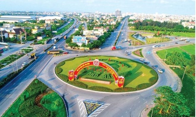 Hai Duong province's economic growth ranks 6th in the country. Photo: VGP