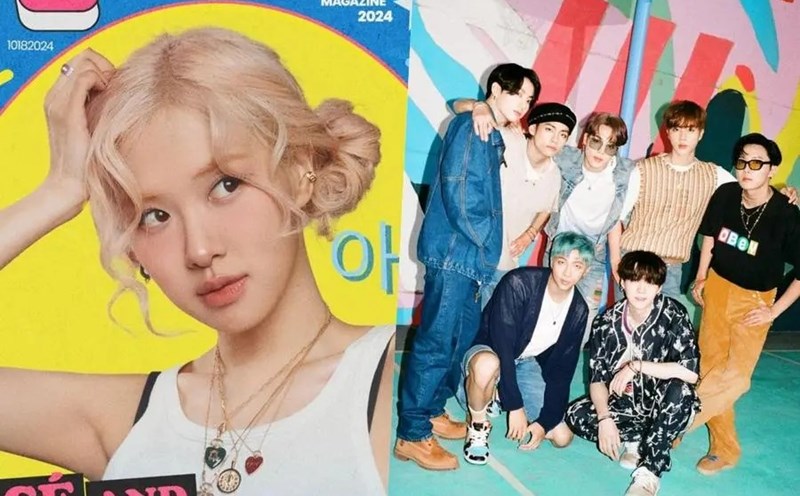 Blackpink's Rose achieved the same record as BTS. Photo: AllKpop.