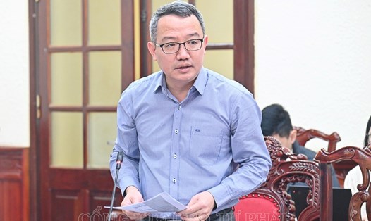 Ông Hồ Quang Huy - Cục trưởng Cục Kiểm tra văn bản quy phạm pháp luật (Bộ Tư pháp) cho biết Nghị định 168/2024/NĐ-CP có hiệu lực đúng theo quy định. Ảnh: Bộ Tư pháp
