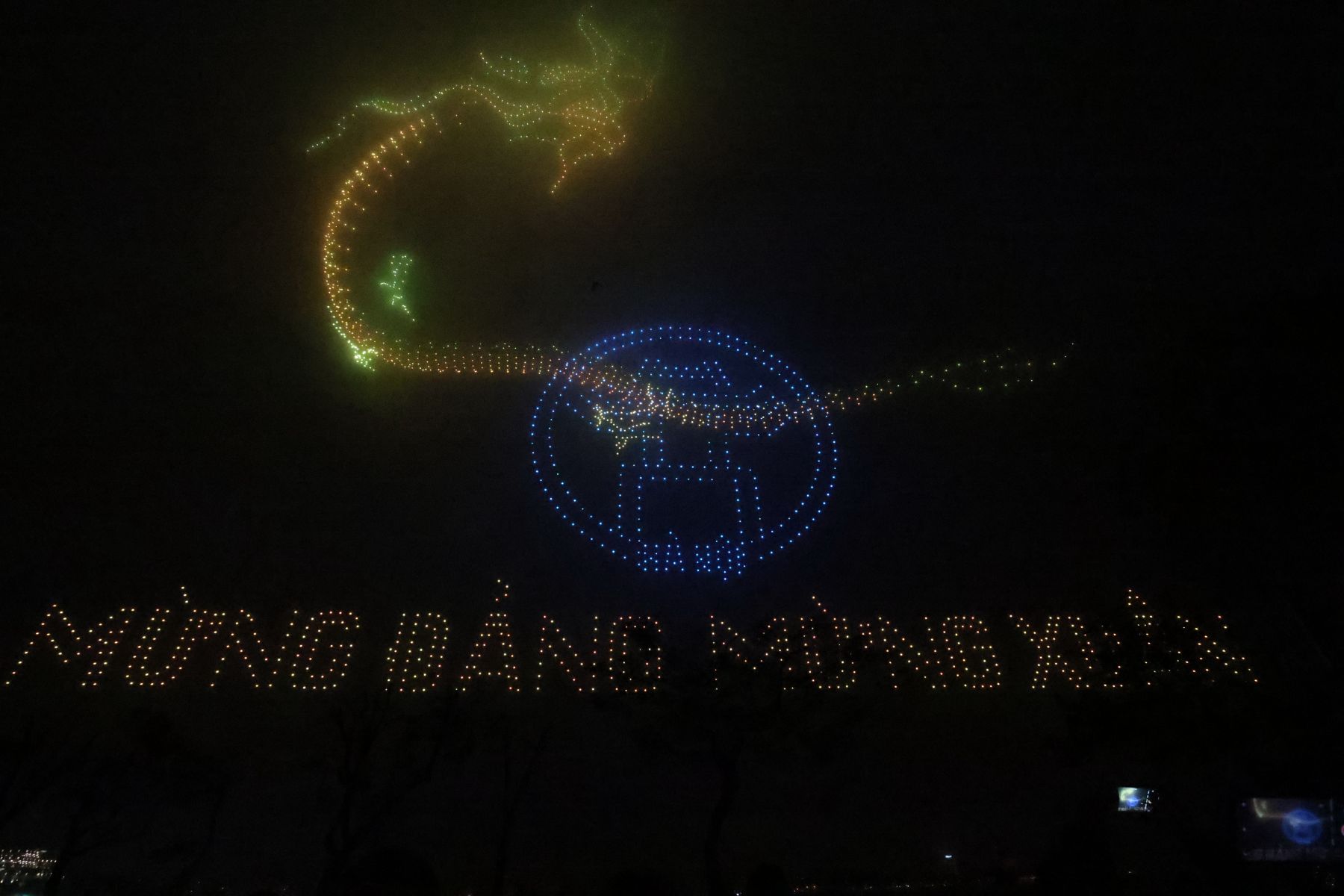 Image at "Hanoi Art Light Festival - Brilliant Thang Long" in 2024. Photo: Hai Nguyen