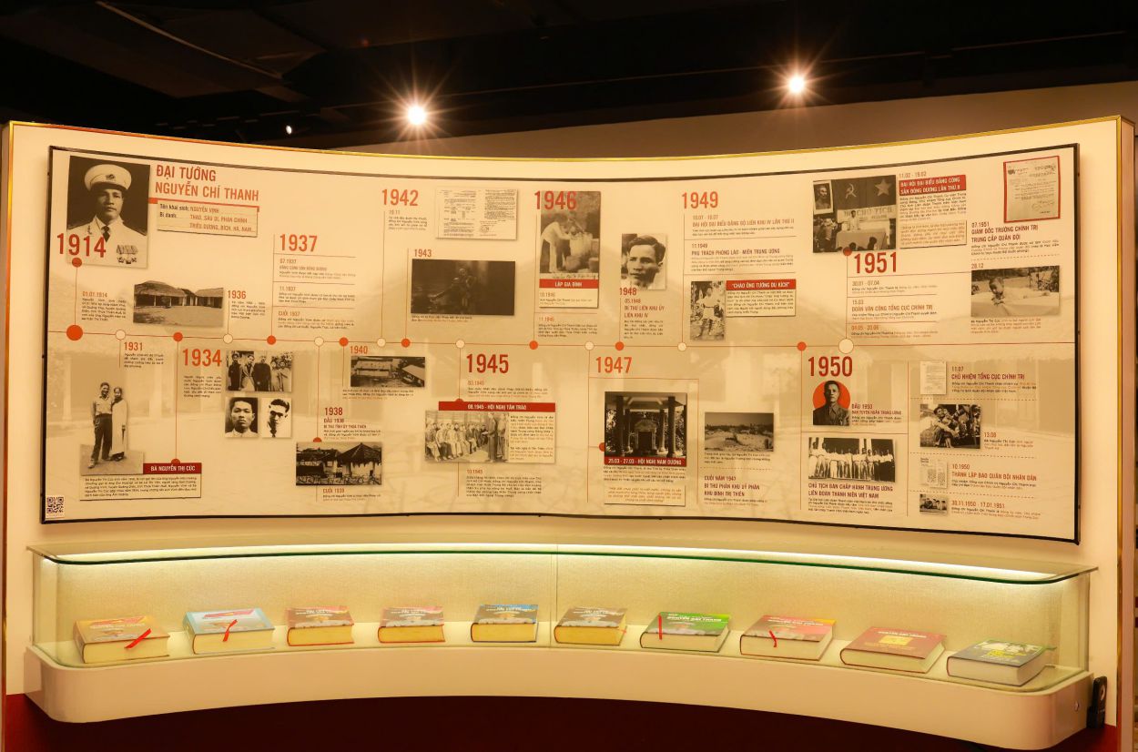 Inside the General Nguyen Chi Thanh Museum. Photo: Hai Nguyen