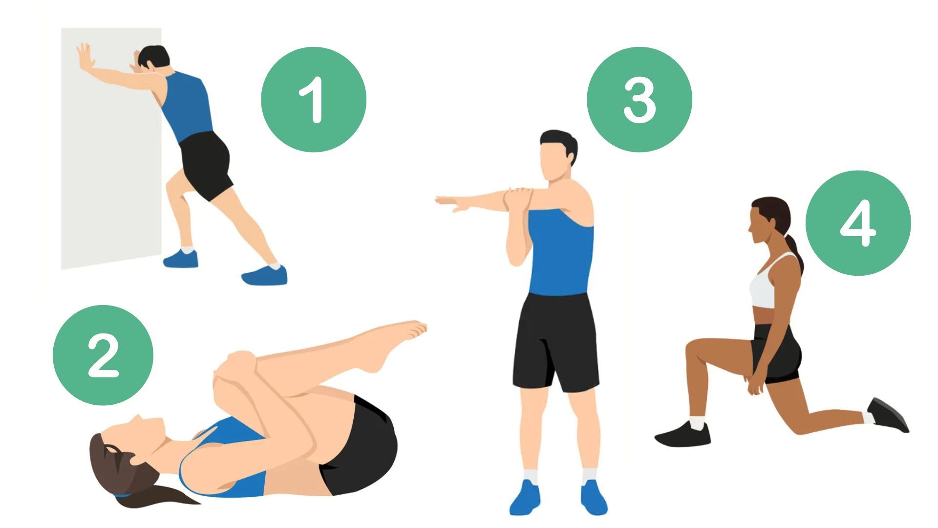 Stretching exercises for people over 50 to have a beautiful figure. Graphics: Thanh Thanh