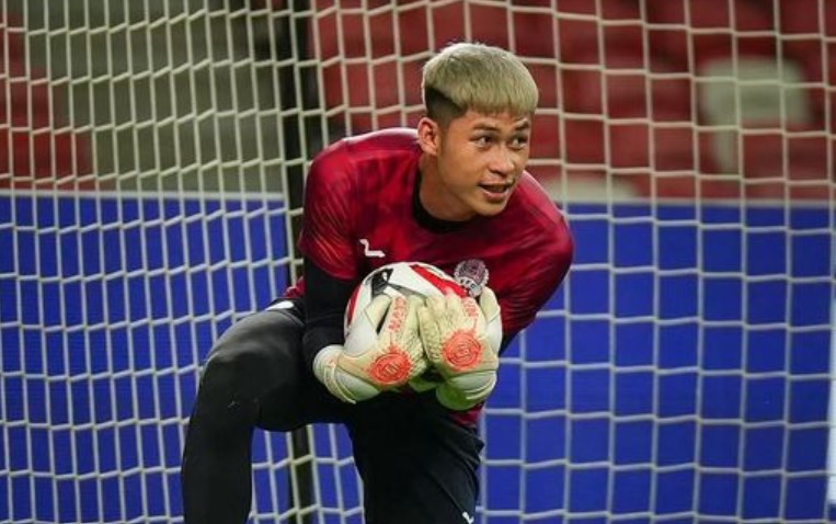 Cambodia goalkeeper Vireak Dara is under investigation for suspected match-fixing at the 2024 ASEAN Cup. Photo: FFC