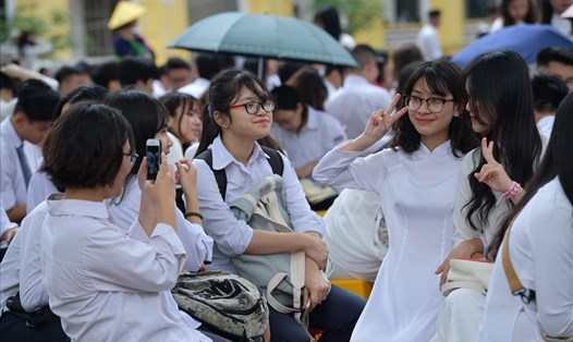 Hà Nội có thêm hai trường chuyên là Trường THPT chuyên Chu Văn An và Trường THPT chuyên Sơn Tây. Ảnh: Phương Linh