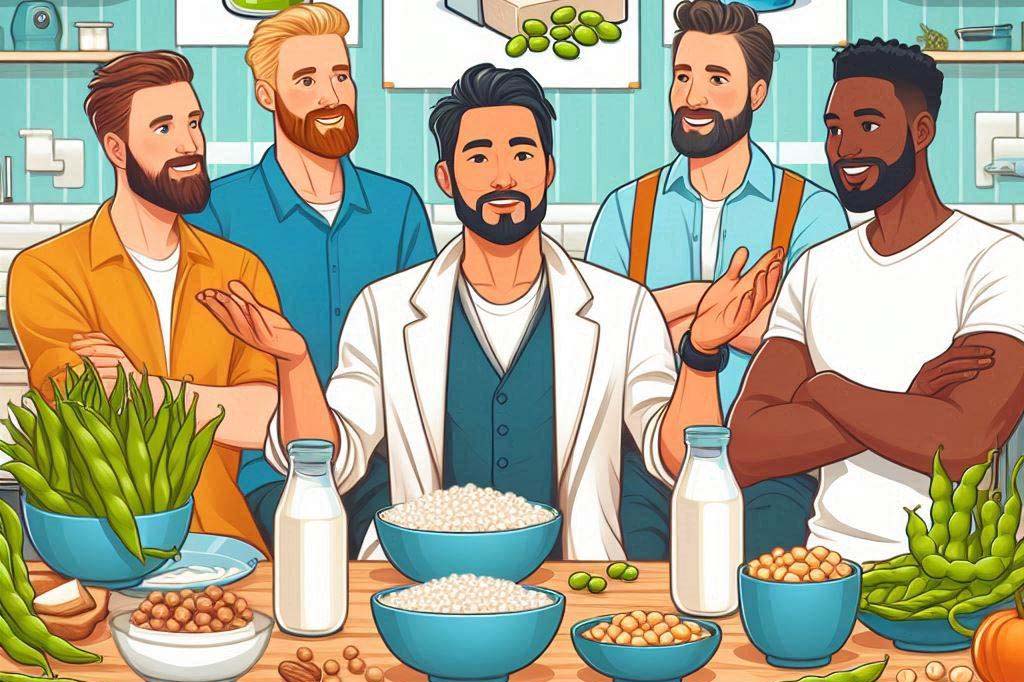 Soy consumption and its impact on testosterone levels is a controversial topic. Photo - AI: Ngoc Thuy