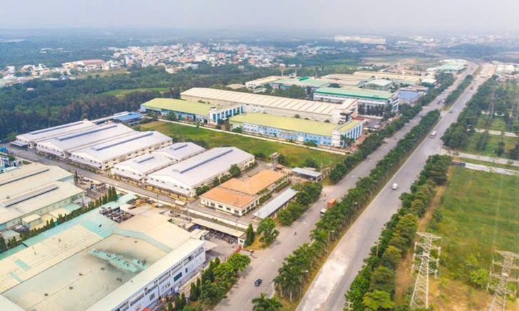 A corner of Nam Trang Cat Industrial Park, Hai Phong. Illustration photo: Minh Hung