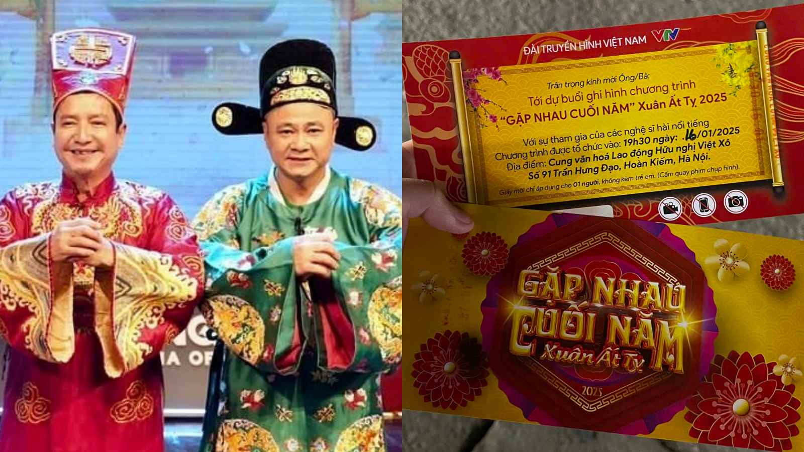 Tao Quan ticket market heats up before filming day. Photo: Producer