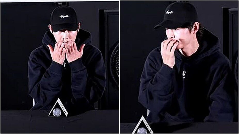 Song Joong Ki was moved to tears during the final promotional event of the movie “Bogota: City of the Lost”. Photo: Koreaboo