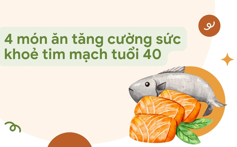 Salmon is rich in omega-3 fatty acids that support cardiovascular function. Photo collage: HUONG SON