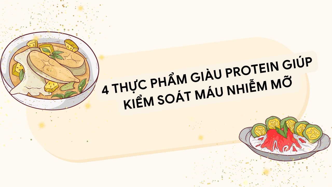 Fatty fish such as mackerel, salmon, herring, etc. contain high protein to help control high blood fat. Photo collage: HUONG SON