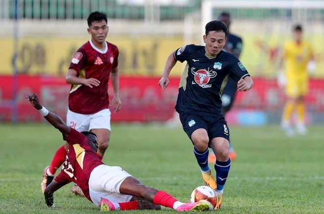 Lịch thi đấu vòng 10 V.League 2024-2025: HAGL vs TPHCM