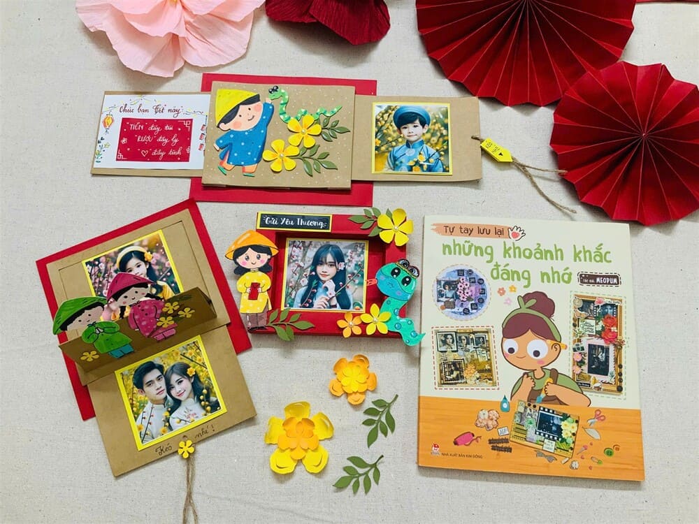 Kim Dong Publishing House introduces a series of special Tet books for children. Photo: Publishing House