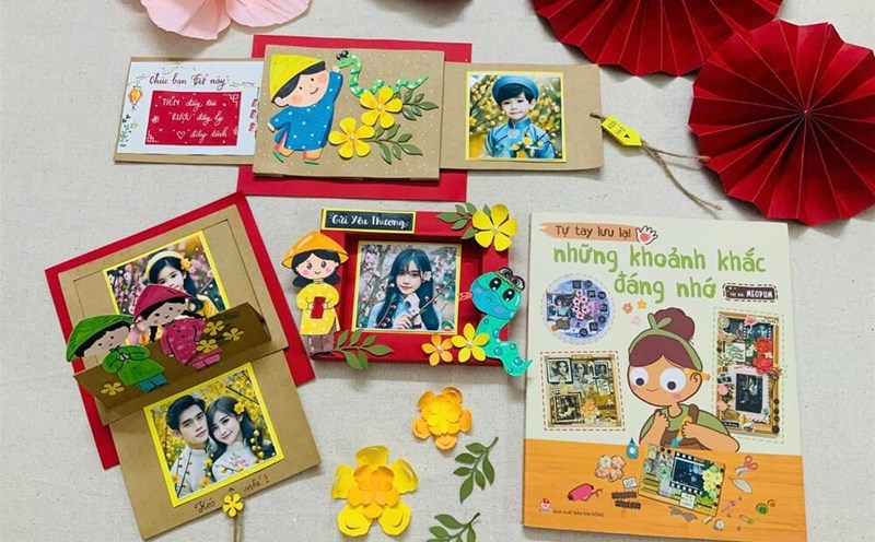 Kim Dong Publishing House introduces a series of special Tet books for children. Photo: Publishing House