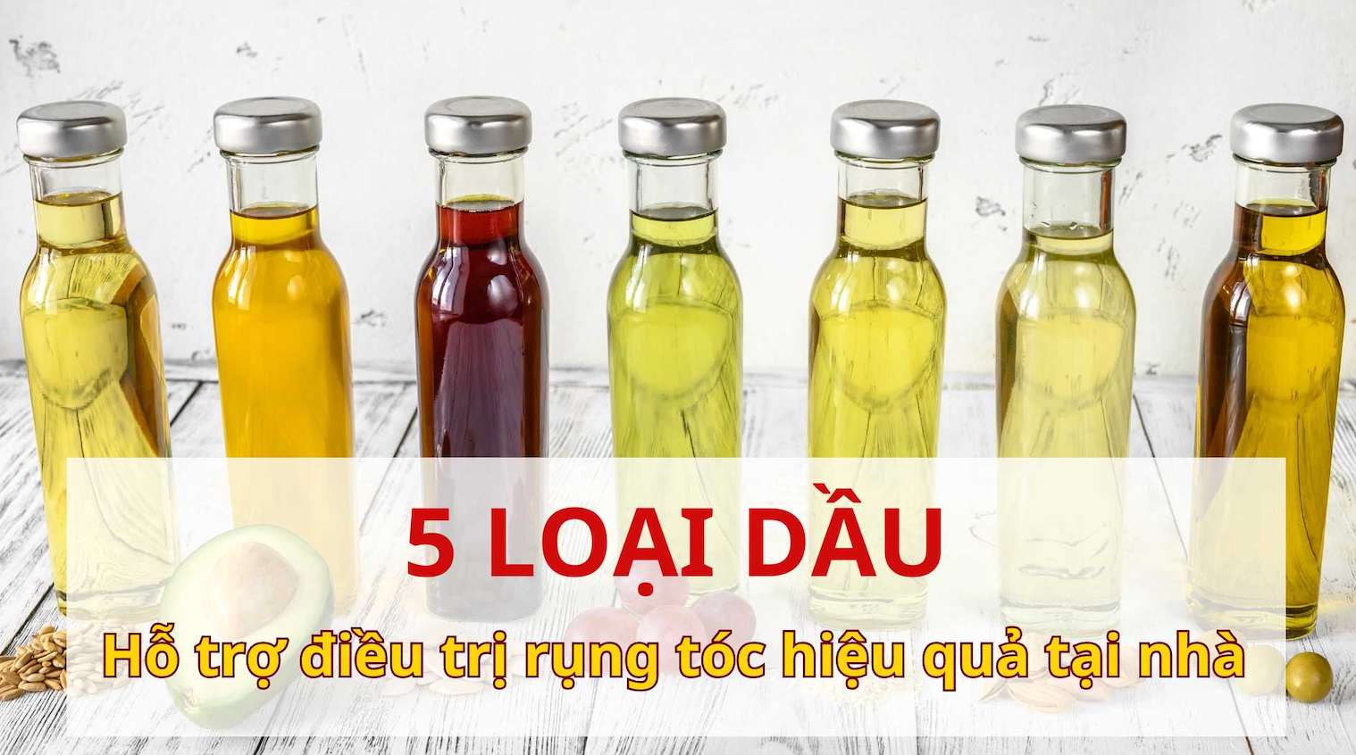 Here are 5 natural oils that help reduce hair loss effectively.